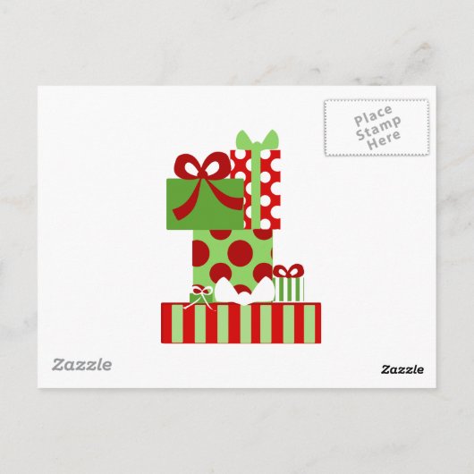 Onmogelijke Gift Stack Briefkaart (Achterkant)