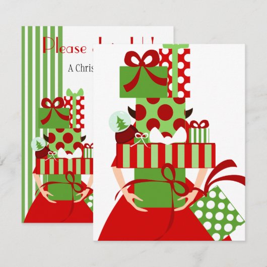 Onmogelijke Gift Stack Kaart (Voorkant / Achterkant)