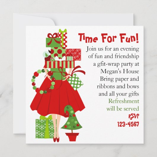 Onmogelijke Gift Stack Kaart (Voorkant)