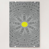 Onmogelijke grafische fractale ventilator legpuzzel (Verticaal)