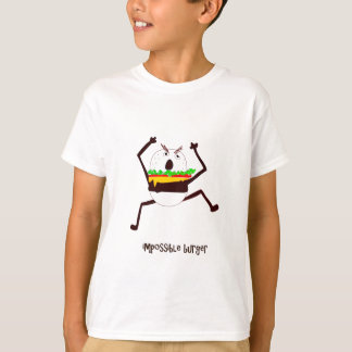 onmogelijke hamburgergrap t-shirt