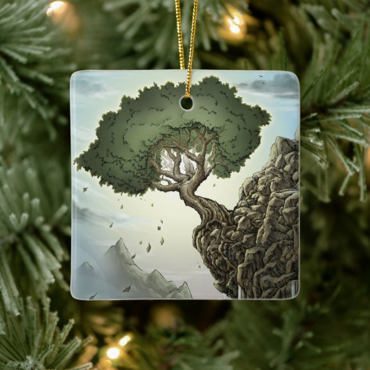 Onmogelijke hoop keramisch ornament (Boom)