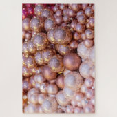 Onmogelijke kerstversiering blaasjes Jigzaag Pu Legpuzzel (Verticaal)