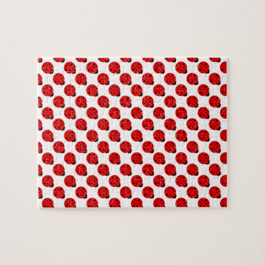 Onmogelijke ladybug Pattern Frustrating Legpuzzel (Horizontaal)