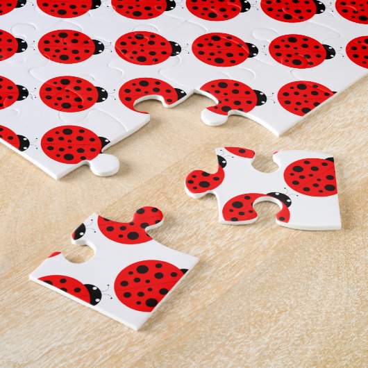 Onmogelijke ladybug Pattern Frustrating Legpuzzel (Zijkant)