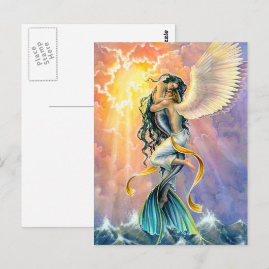 Onmogelijke liefde briefkaart (Voorkant / Achterkant)