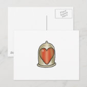 Onmogelijke liefde - Liefde Condom Briefkaart (Voorkant / Achterkant)