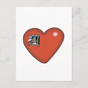 Onmogelijke liefde - Liefdesgevangene Briefkaart