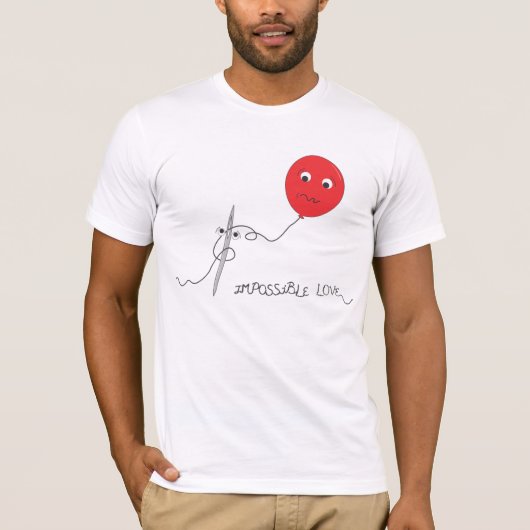 Onmogelijke liefde t-shirt (Voorkant)