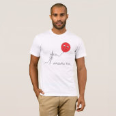 Onmogelijke liefde t-shirt (Voorkant volledig)