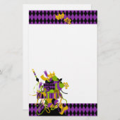 Onmogelijke Mardi Gras Stack Briefpapier (Voorkant / Achterkant)