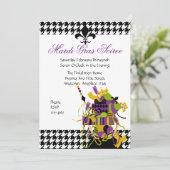 Onmogelijke Mardi Gras Stack Kaart (Staand voorkant)