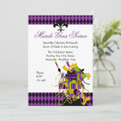 Onmogelijke Mardi Gras Stack Kaart (Staand voorkant)