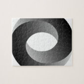 Onmogelijke optische cirkelverlichting legpuzzel (Horizontaal)