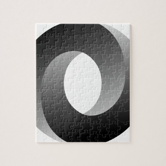 Onmogelijke optische cirkelverlichting legpuzzel (Verticaal)