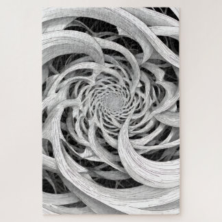 Onmogelijke Puzzel Abstracte Draaikolk - Harde Leg