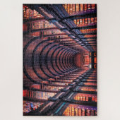Onmogelijke puzzel - Antiek bibliotheek Legpuzzel (Verticaal)