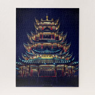 Onmogelijke puzzel - Aziatische tempel Legpuzzel