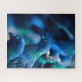 Onmogelijke puzzel - Blauwe duiven Legpuzzel (Horizontaal)
