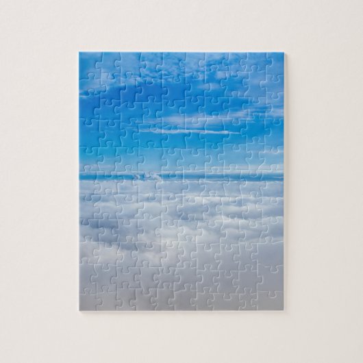 Onmogelijke puzzel - boven wolken legpuzzel (Verticaal)