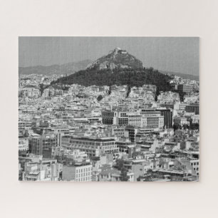 Onmogelijke puzzel - BW Athene-berg Olympus Legpuzzel