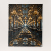 onmogelijke puzzel - Café Endless Reflections Legpuzzel (Verticaal)
