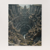 Onmogelijke puzzel - De Spiral City Illusion Legpuzzel (Verticaal)