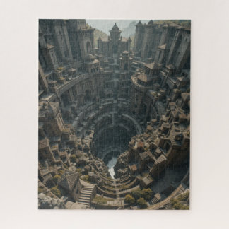 Onmogelijke puzzel - De Spiral City Illusion Legpuzzel