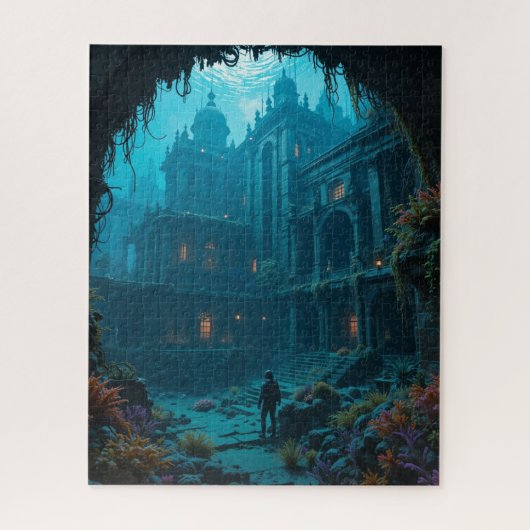 Onmogelijke puzzel - De verzonken metropool Legpuzzel (Verticaal)