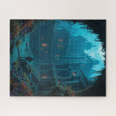 Onmogelijke puzzel - De verzonken metropool Legpuzzel (Horizontaal)