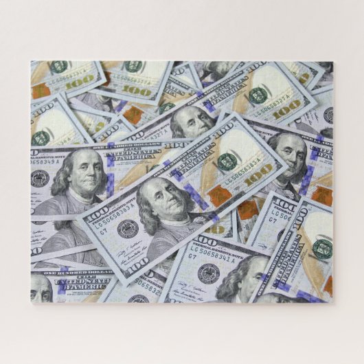 Onmogelijke puzzel - Dollar Bills Legpuzzel (Horizontaal)