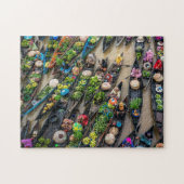 Onmogelijke puzzel - drijvende markt legpuzzel (Horizontaal)