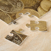 Onmogelijke puzzel - euromunten (Zijkant)