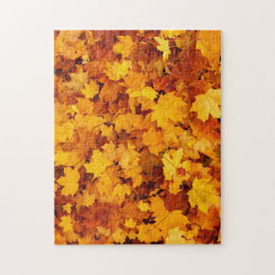 Onmogelijke puzzel herfst vertrekt puzzel