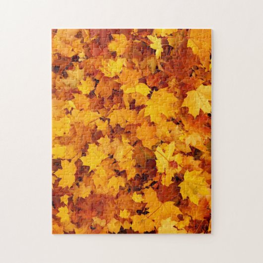 Onmogelijke puzzel herfst vertrekt puzzel legpuzzel (Verticaal)