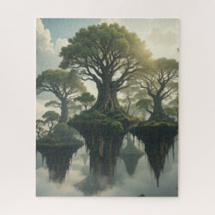 onmogelijke puzzel - Het drijvende bos