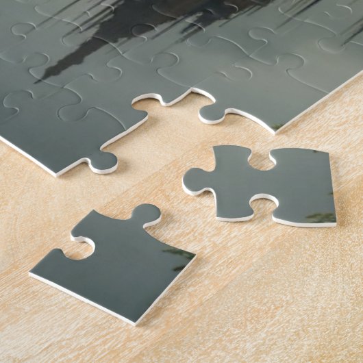 onmogelijke puzzel - Het drijvende bos Legpuzzel (Zijkant)