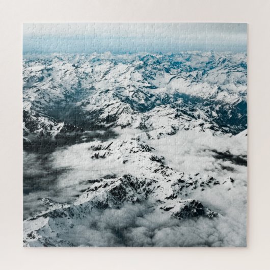 Onmogelijke puzzel - hoge alpen legpuzzel (Verticaal)