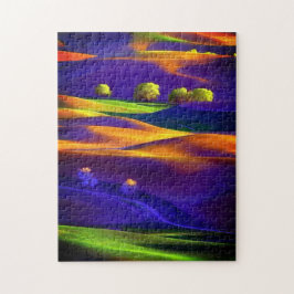 Onmogelijke puzzel - kleurrijk landschap