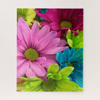 Onmogelijke puzzel - kleurrijke bloemen