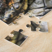 Onmogelijke puzzel - krokodille oog legpuzzel (Zijkant)