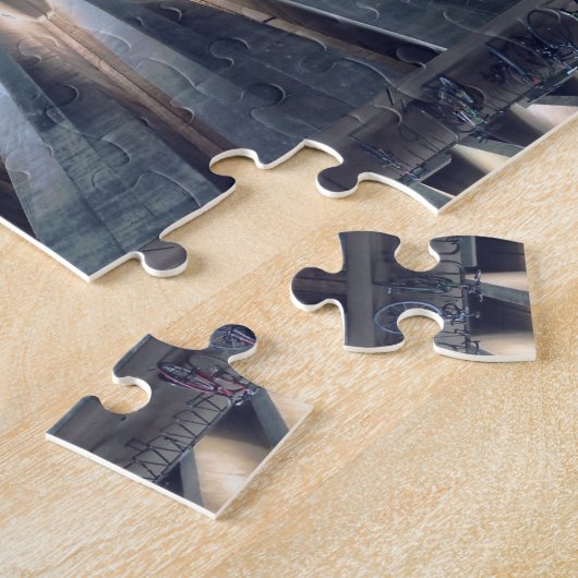 Onmogelijke puzzel legpuzzel (Zijkant)