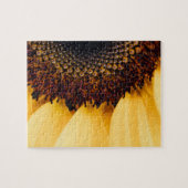 Onmogelijke puzzel - Macro Zonnebloem Legpuzzel (Horizontaal)