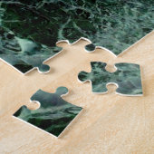 Onmogelijke puzzel met marmermantel legpuzzel (Zijkant)