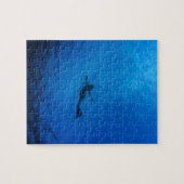 Onmogelijke puzzel - Monofin-zwemmer Legpuzzel (Horizontaal)