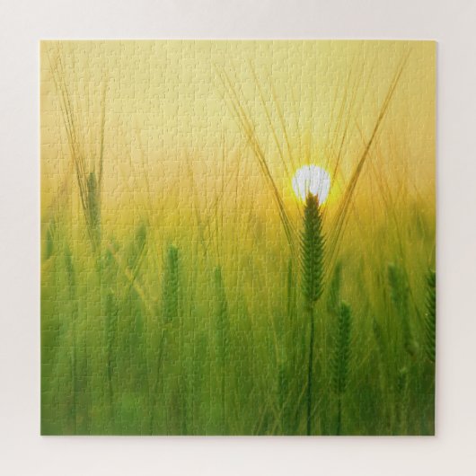Onmogelijke puzzel - Morning Wheat Legpuzzel (Verticaal)