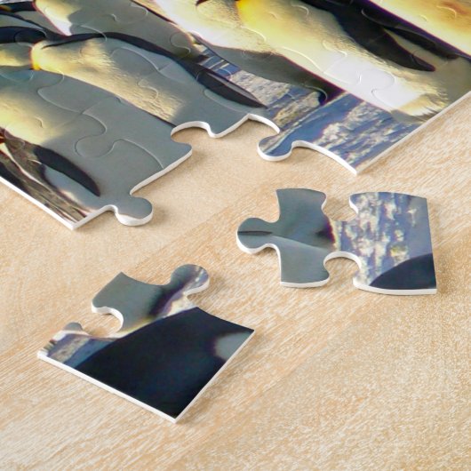 Onmogelijke puzzel - Penguins-kolonie Legpuzzel (Zijkant)