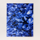 Onmogelijke puzzel - Sapphire Gem Macro Legpuzzel (Verticaal)