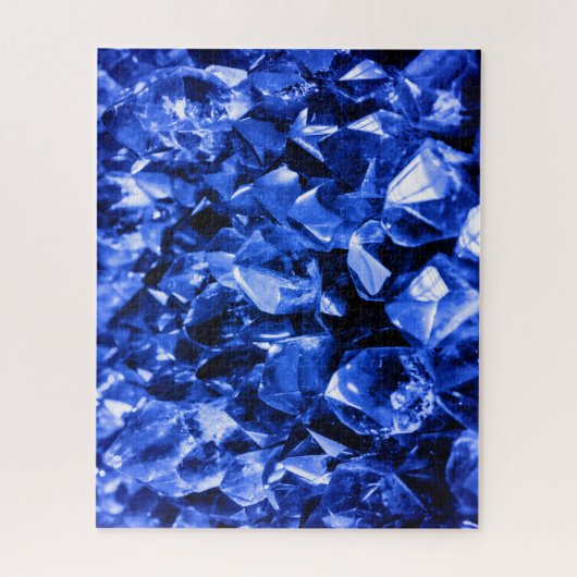 Onmogelijke puzzel - Sapphire Gem Macro Legpuzzel (Verticaal)