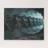 onmogelijke puzzel - Stairway Paradox Legpuzzel (Horizontaal)